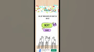 Brain Test Level 18 How many month have 28 days Answer