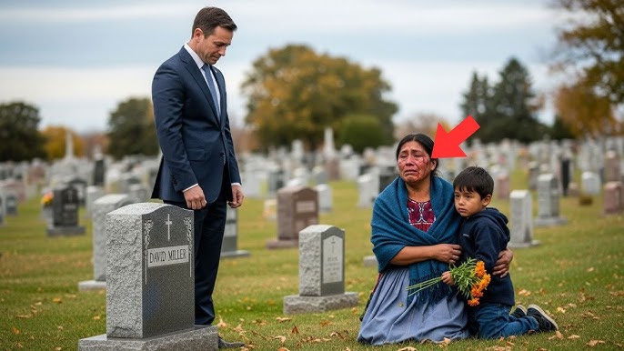 EN EL CEMENTERIO, EL MILLONARIO VE FLORES FRESCAS… SOBRE UNA TUMBA CON SU NOMBRE - YouTube