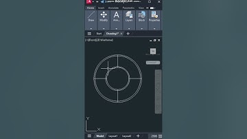A 3D  tumbler in AutoCad 3D #revolve #autocad #shorts 👍
