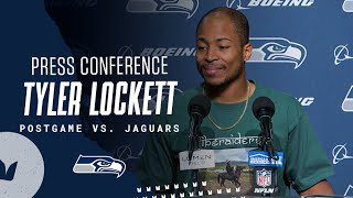 Tyler Lockett Seahawks Postgame Press Conference - Week 8 vs. Jacksonville Jaguars