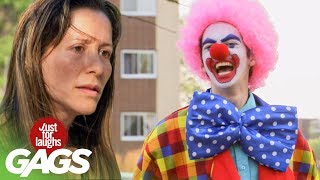 Crazy Clown Puts Lives In Danger For Comedy