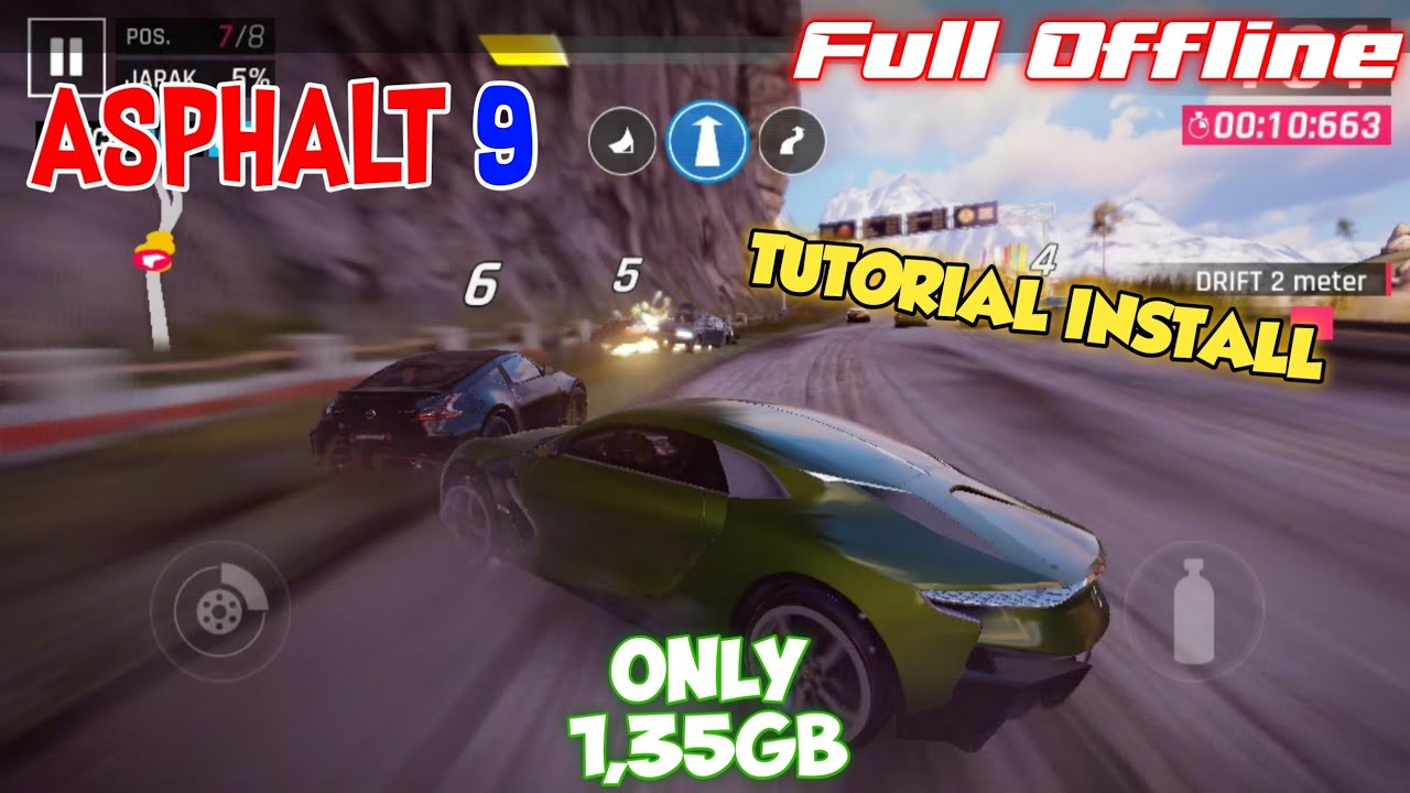 How To Install Asphalt 9 Full Offline New Version YouTube