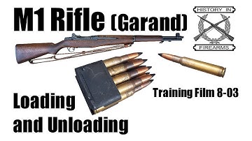 M1 Rifle (Garand) Loading and Unloading (TF 8-03)