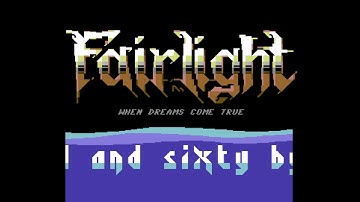 Genesis Project - Fairlight PETSCII Intro | C64 Crack Intro