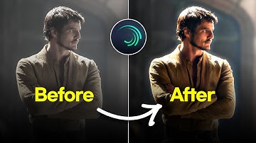 Color grading and HDR effect in alight motion.