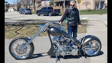 $70K Chopper Build – One-Man Garage Project (Start to First Ride)
