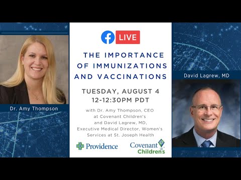 The importance of immunization and vaccinations during COVID-19