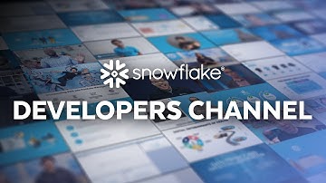 Welcome To The Snowflake Developers Channel!