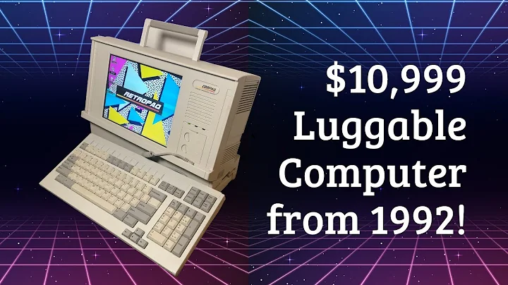 The Last Compaq Luggable - A 486 from 1992?