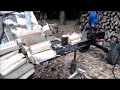 homemade log splitter