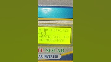 Solar Hybrid Inverter With Powerful Lithium ion battery #solar #lithiumbattery #shorts