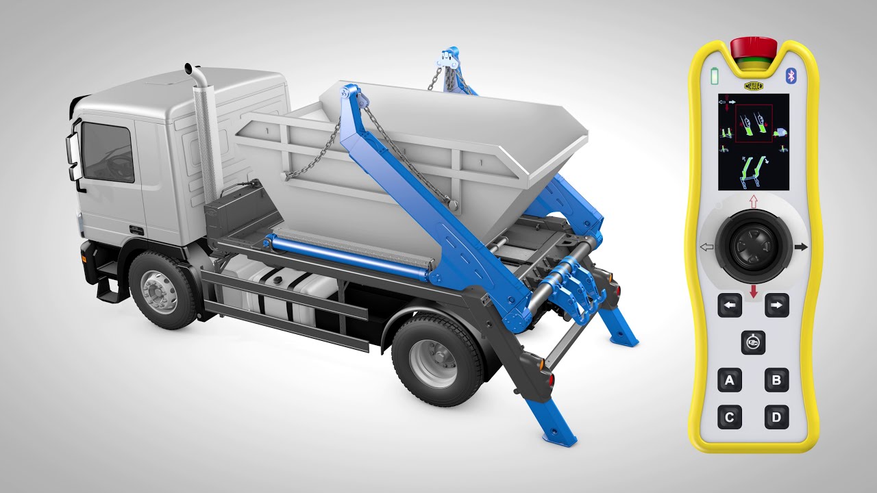 Radiocommande i.s.a.r.-control 3: Pilotage d’un appareil à chaines MEILLER