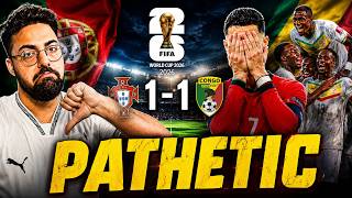 DISASTER 😩 | PORTUGAL 1-1 DR CONGO | RONALDO'S PERFORMANCE | FIFA WORLD CUP 2026