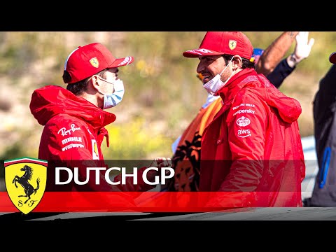 Charles and Carlos message for the Tifosi after Dutch GP