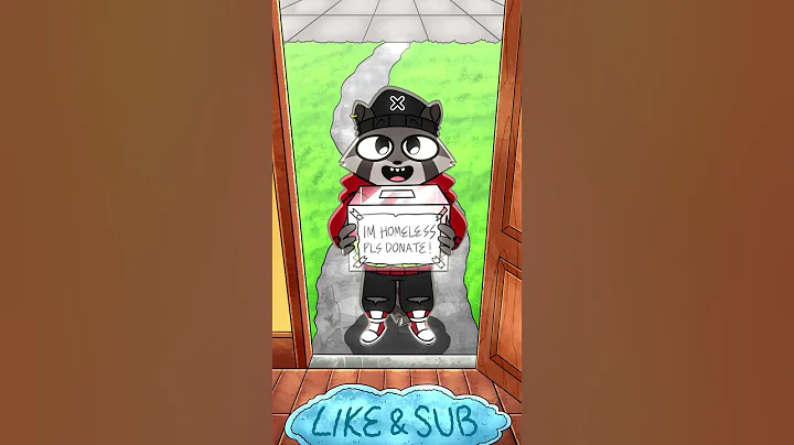 GIVE ME CANDY // Rocky Rakoon Animation Meme #Shorts #tiktok #viral #funny #meme #fyp #trending