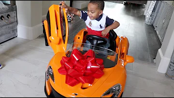 Surprising Our Son With His Dream Car For His Birthday | DJ's Clubhouse