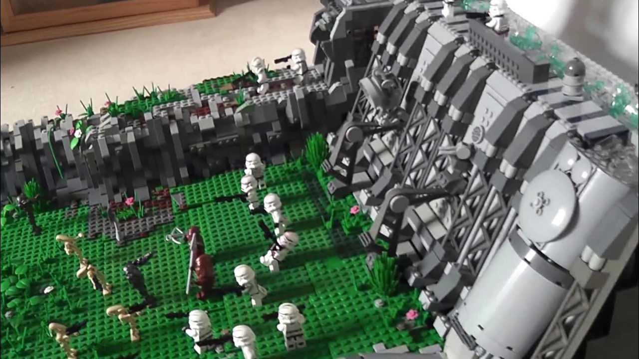 Lego Star Wars Clone Base On Kashyyyk Video Overview Clone Wars - Youtube