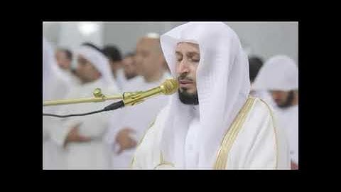 ثناء الشيخ المعصراوى على الشيخ سعد الغامدى وتلاوة خاشعة