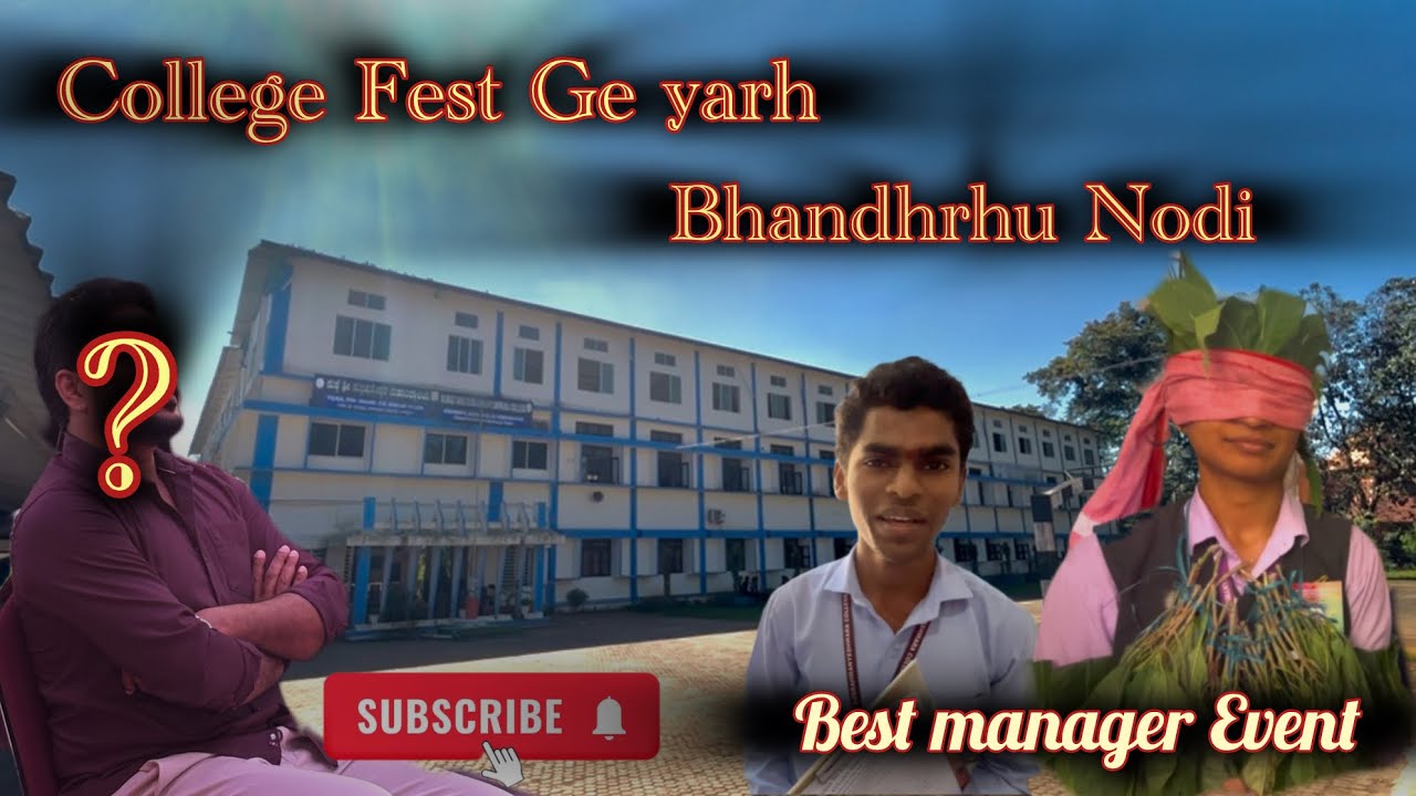 College Fest ge yarh Bhandhrhu Nodi ! #youtube #viral #ytchannel 