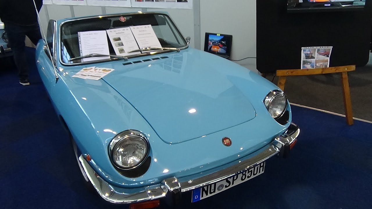 1970 Fiat 850 Spider Serie Ii Exterior And Interior Retro Classics Stuttgart 2016