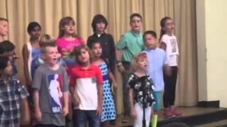 Spring sing 2nd grade