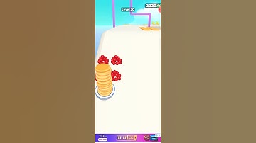 Pancake Run Gameplay All Levels iOS,Android Mobile Walkthrough Game Cake Run New Level 20