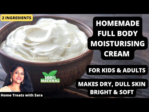 DIY Moisturizing Cream for DRY SKIN | Get Bright Smooth & Glowing Skin | Kids and Adults | vlogs