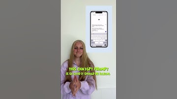 This ChatGPT Prompt is so Good it Should be Illegal 🤖 #shorts