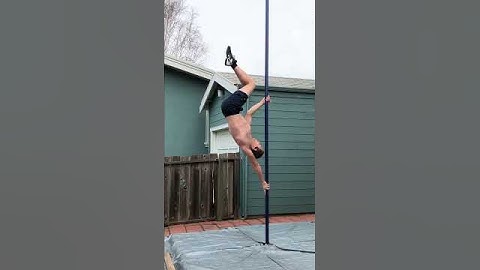 Guy Shows Amazing Balance Skills On Pole | People Are Awesome