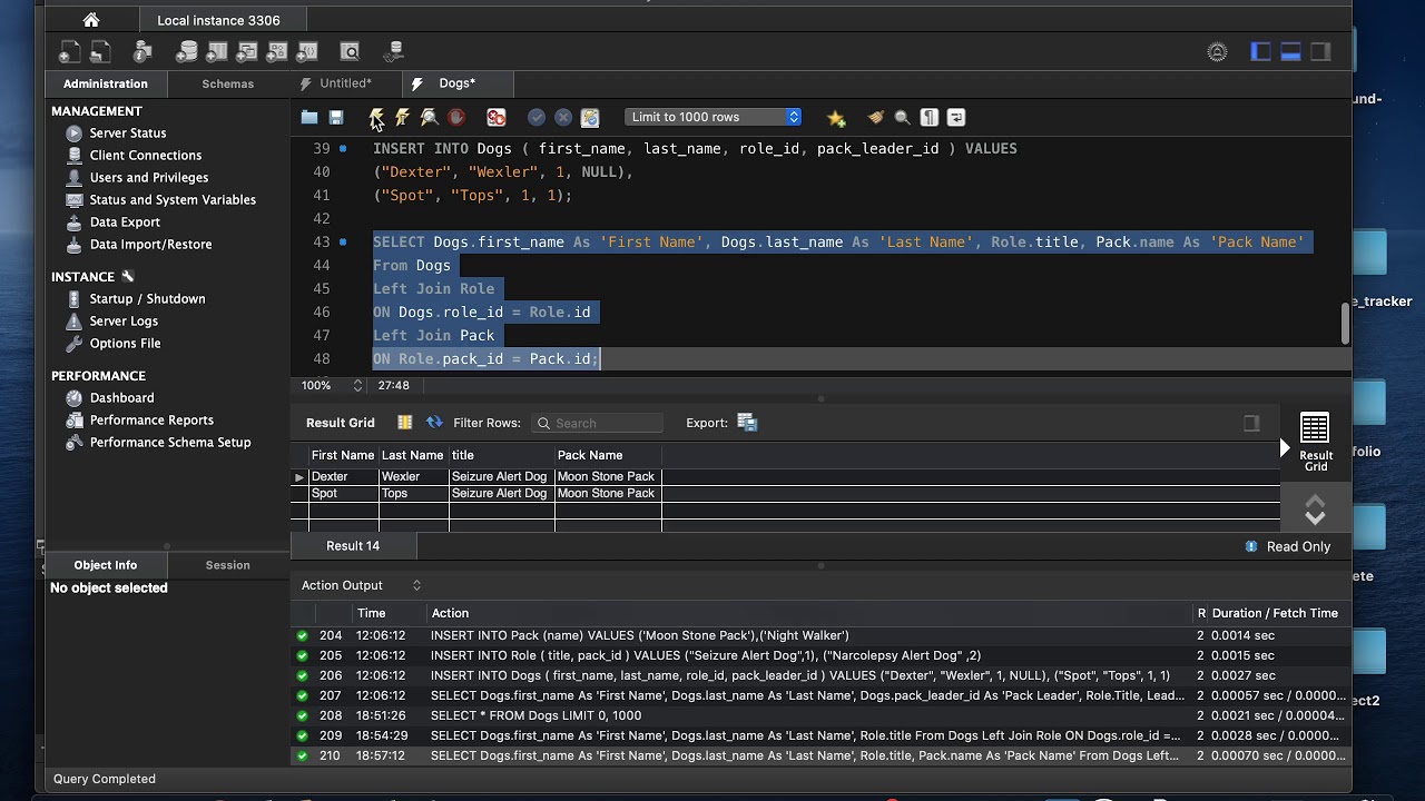 Multiple Left Joins With Mysql And Mysql Workbench