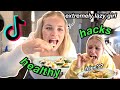TESTING *healthy* TIKTOK SNACK RECIPES *spoiler i didn't start a fire this time*