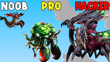 NOOB vs PRO vs HACKER - Insect Evolution (Gameplay Part 240)