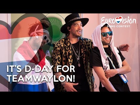 D-DAY FOR TEAM WAYLON - First Semi Final Eurovision | TeamWaylon