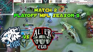 EVOS VS AE || PLAY OFF MPL S 9 || 21 APRIL 2022