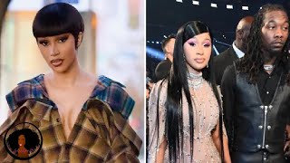 Cardi B Announces Divorce From Offset \& CHOPS OFF Her Hair