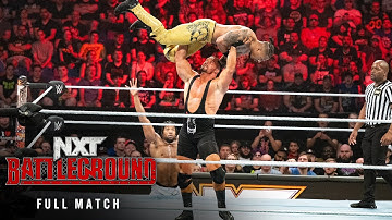 FULL MATCH: Carmelo Hayes vs. Bron Breakker | NXT Championship Match: NXT Battleground 2023