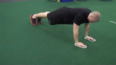 Val Slide Push Ups