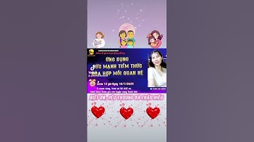 ỨNG DỤNG SỨC MẠNH TIỀM THỨC HOÀ HỢP MỐI QUAN HỆ https://zalo.me/g/lslqmu715 #tranoanh