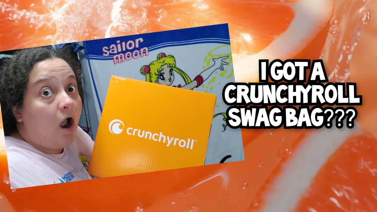 I GOT A CRUNCHYROLL SWAG BAG??? YouTube