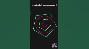 Escape Maze - 2 || Bouncing Ball || Sphere Smash || Shorts #bouncingballs