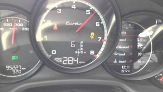 Porsche Panamera Turbo (500HP) Acceleration 0-300 KM/H