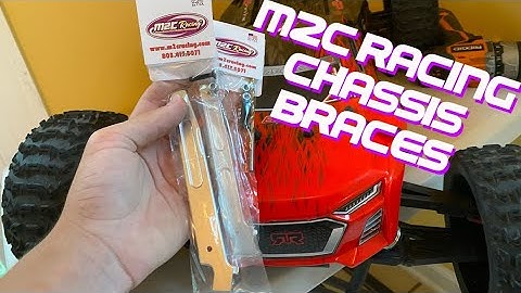 M2C Racing Chassis Braces Install Arrma Talion V4 (Super Strong 7075 T6 Aluminum F/R)