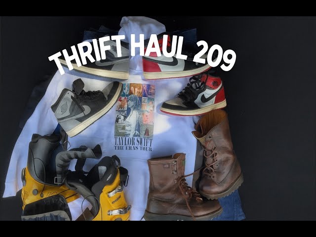 テイラー・スウィフト トレーナー 希少 Thrift Haul 209: Taylor Swift Hoodie & Jordan OG Retro