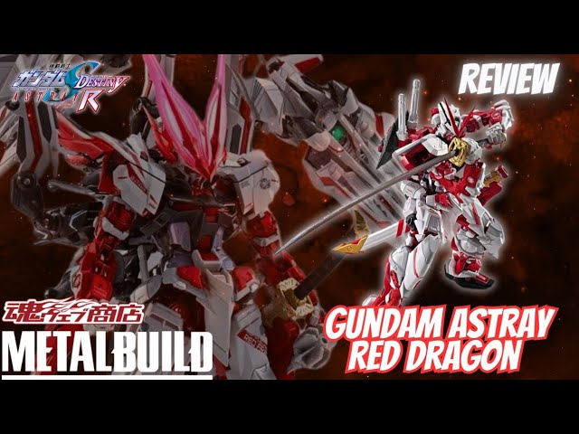 Metal Build Red Frame Red Dragon and DDraig Head Option Set