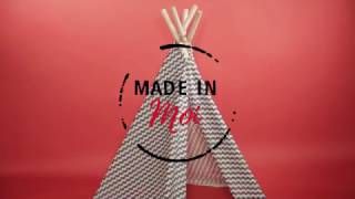 MADE IN MOI : comment fabriquer un tipi sans coutures ?
