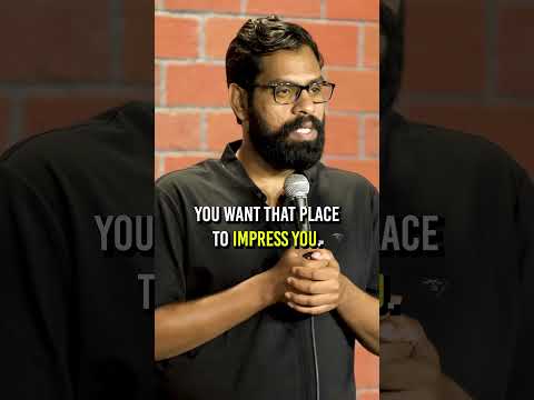 What`s your Balcony`s view? | Stand up comedy by Ashwin Srinivas #shorts