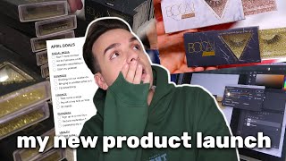 WEEKLY VLOG ✨ creating products, preparing for a launch, new furniture