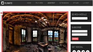 Joomla Template  JXTC Planate-   Menzza.com
