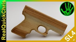 how to build a wooden handgun