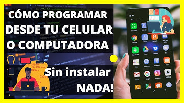 💥 PROGRAMAR DESDE EL CELULAR EN JAVA PYTHON PHP Y OTROS LENGUAJES | COMO PROGRAMAR DESDE EL TELEFONO